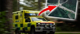 Bil voltade utanför Skellefteå – fem unga till sjukhus