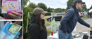Rariteter av alla de slag på Folkparkens loppis