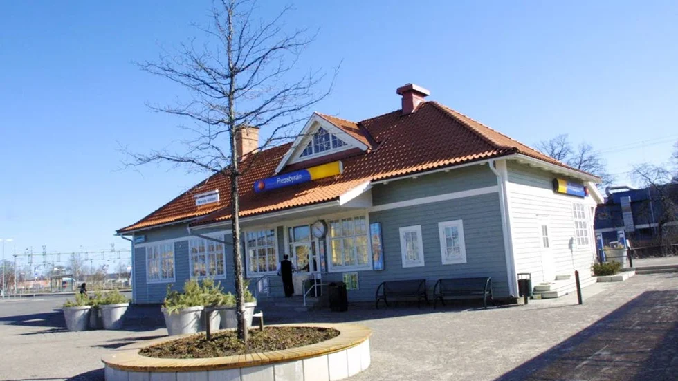 Händelsen utspelade sig på Märsta station.
