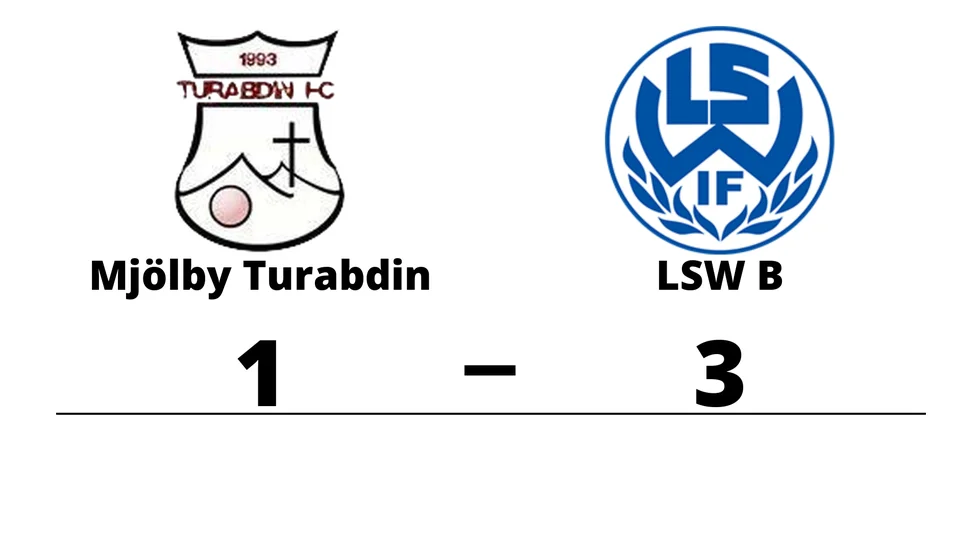 Mjölby Turabdin FC förlorade mot LSW IF B