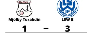LSW B vann mot Mjölby Turabdin på bortaplan
