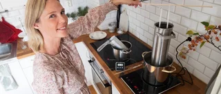 Ljusstöpning ett julpyssel i tiden
