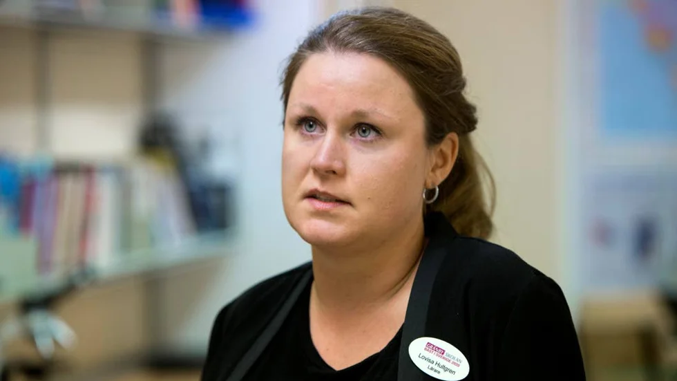 Lärare. Lovisa Hultgren har en bakgrund som SFI-lärare. "Jag kan göra skillnad och ge dem en bra framtid i Sverige – om de får stanna", säger hon.