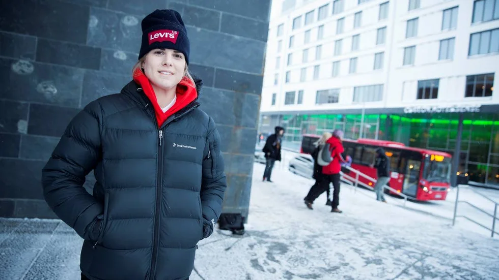 Emma Nordin har utvecklat sitt skytte den här säsongen.