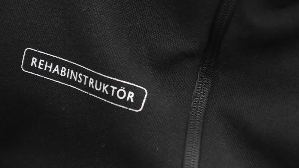 Arbete. Marko Norrbacka jobbar med andra ryggmärgsskadade på en rehabklinik i Stockholm.