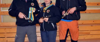 Tre SM-guld till Bodens pistolskyttar