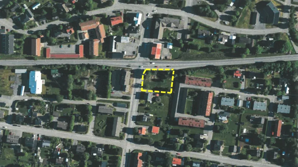 Skebo is planning to construct a seven-story block at this location.