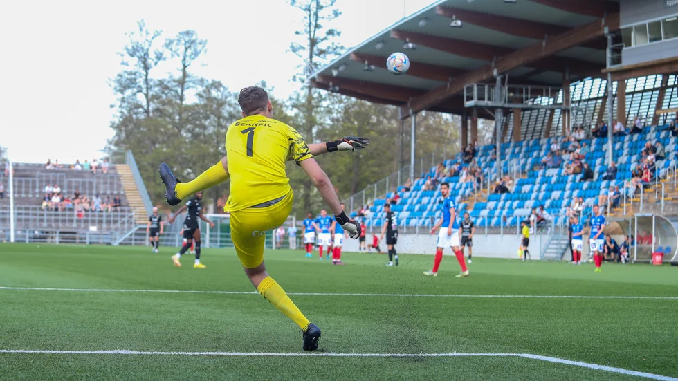 ÅFF:s Hugo Claesson med utsparken.
