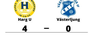 Seger för Harg U på hemmaplan mot Västerljung