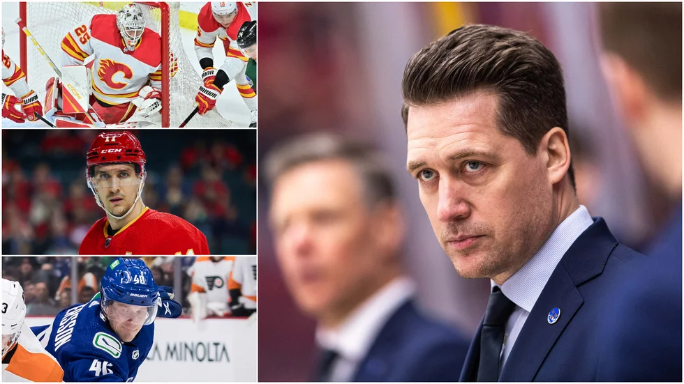 Förbundskaptenen Sam Hallam har fått nej tack från bland andra Jacob Markström, Mikael Backlund och Elias Pettersson.