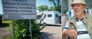 Färre ställplatser för husbilar centralt – oklart varför