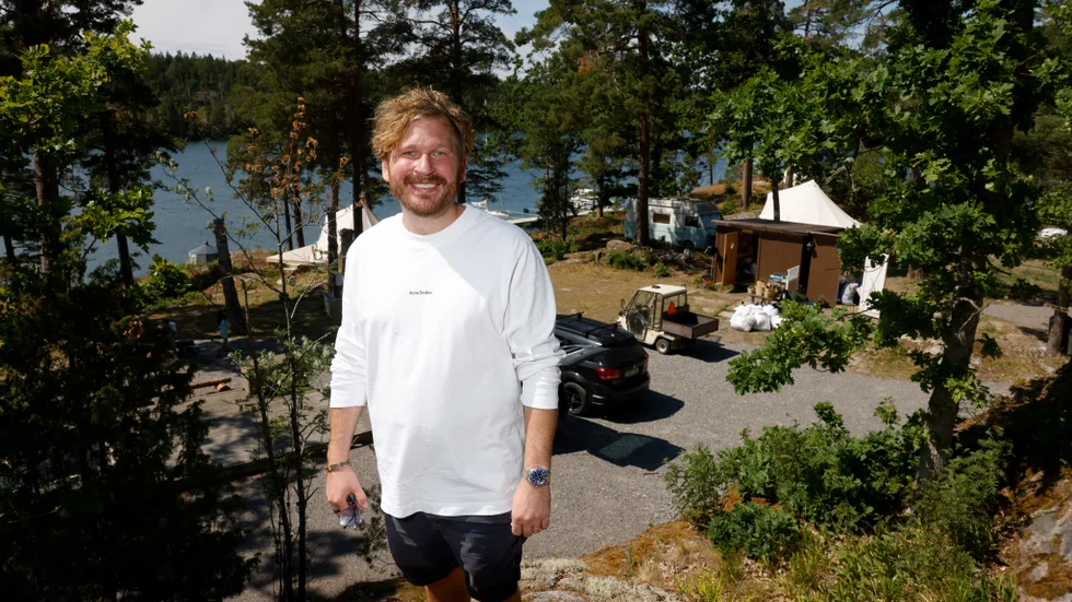 "Vi vill ta  in anläggningen in i framtiden", säger Tjoffe Sjögren som vill utveckla Örnviken i Sankt Anna.