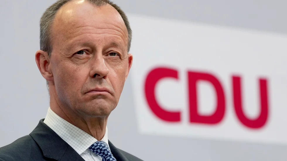 Kristdemokratiska CDU:s ledare Friedrich Merz. Arkivbild.