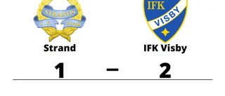 IFK Visby vann i P 17 division 1 Region 5 Grupp 1 mot Strand