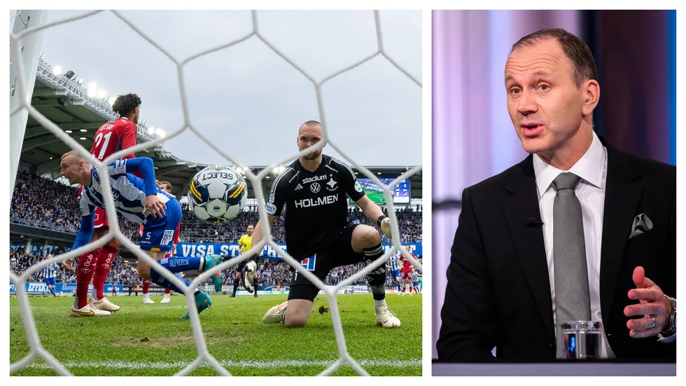 Den tidigare elitdomaren Jonas Eriksson tycker att IFK Göteborgs ledningsmål mot IFK Norrköping borde dömts bort. Anledning: offside.
