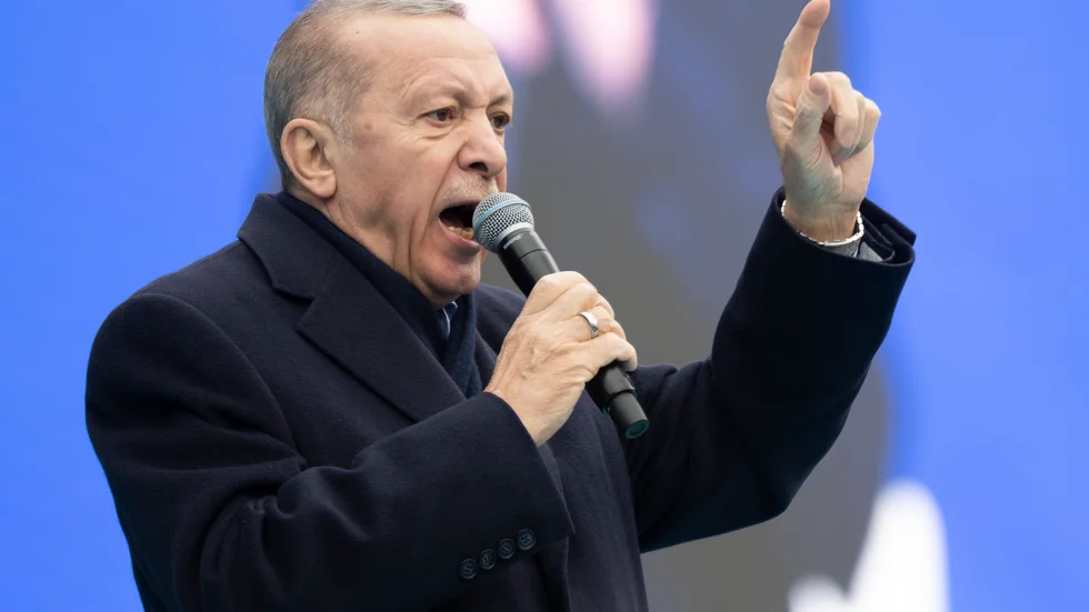 Turkiets president Recep Tayyip Erdogan.