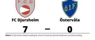 Defensiv genomklappning när Östervåla föll mot FC Djursholm