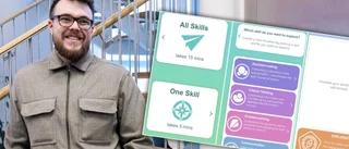 Elias utvecklar app som ska hjälpa arbetssökande 