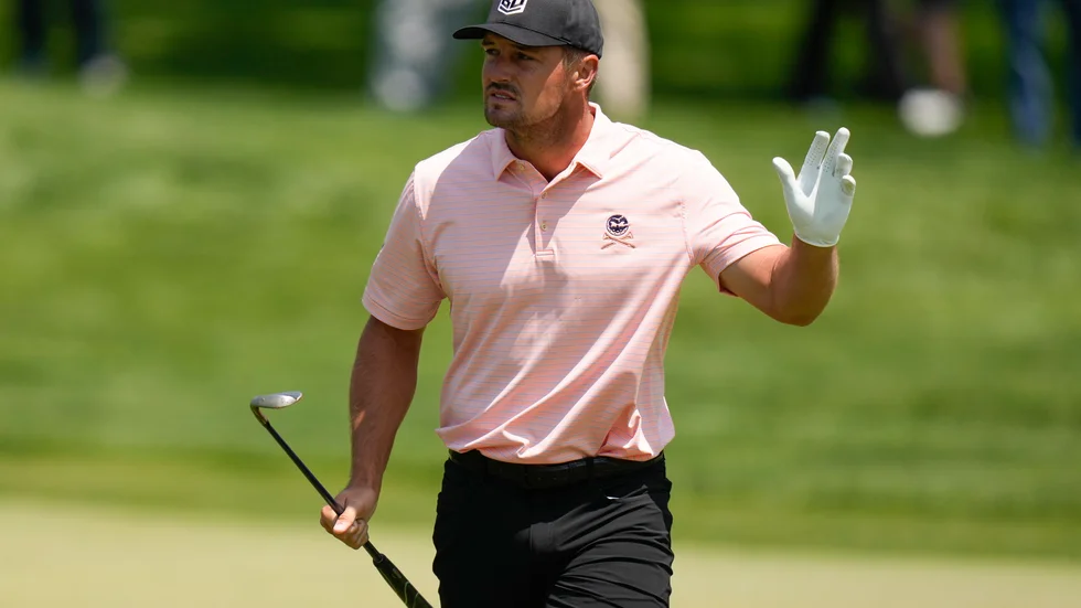 Bryson DeChambeau har fått en fin start på PGA-mästerskapen.
