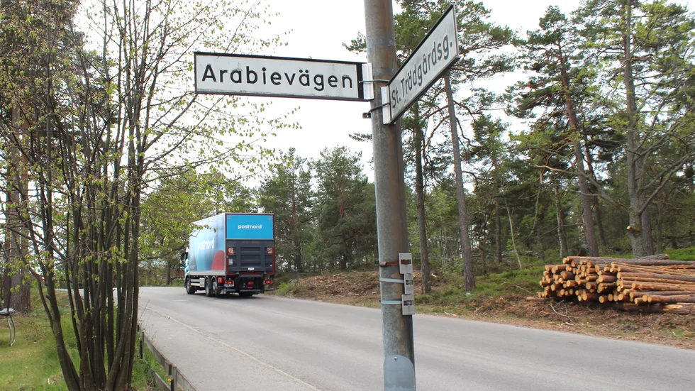 Här är ena änden av den avstängning som kommer pågå under den kommande månaden. Arkivbild.