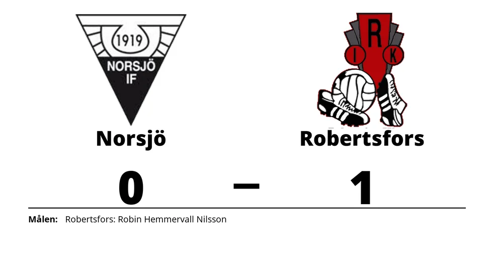 Norsjö IF förlorade mot Robertsfors IK