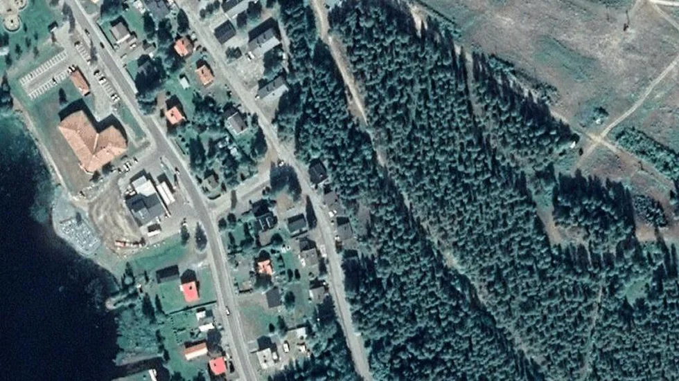 Området kring Backgatan 16