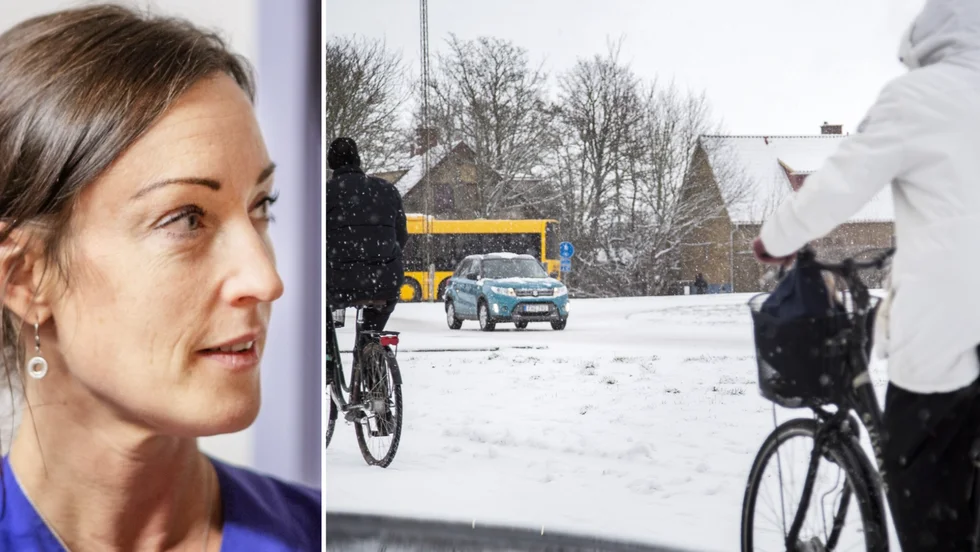 Charlotte Kaviani, chef för akutmottagningen, uppmanar alla att ta det försiktigt. 