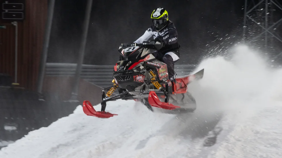 Adam Öhman siktar högt när SM-serien i skotercross inleds i Orsa i helgen.