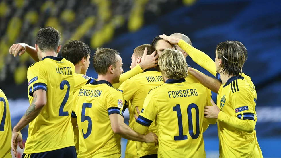 Sverige ska möta Estland i en träningsmatch på Friends arena den 31 mars. Arkivbild.