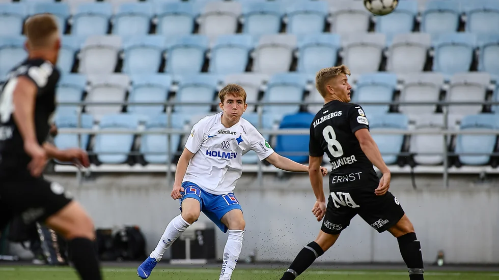 Ísak Bergmann Jóhannesson lyfte rejält efter pausen.