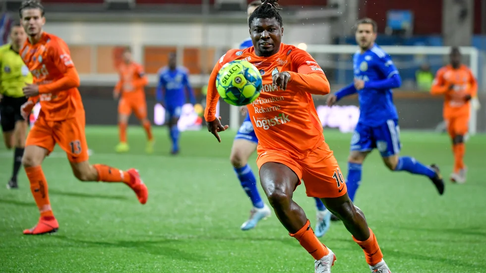 Samuel Nnamani och hans AFC fick jubla hemma mot Jönköpings Södra. Arkivbild.