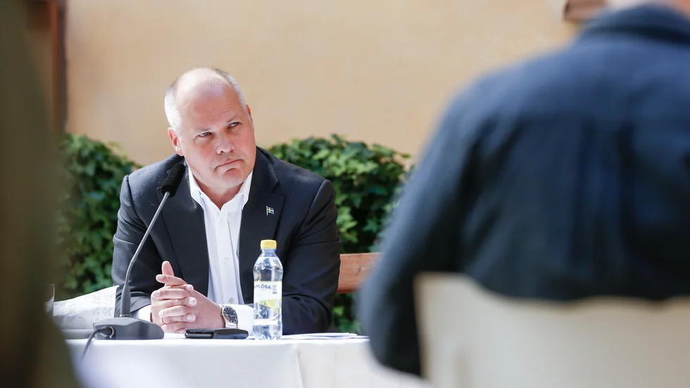 Justitie- och migrationsminister Morgan Johansson (S).