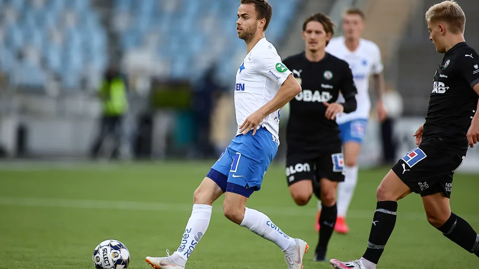 Andreas Blomqvist i matchen mot Örebro SK.