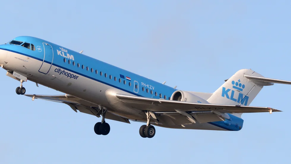 Nederländska staten har fått tummen upp för ett stöd till KLM på 3,4 miljarder euro. Arkivbild.