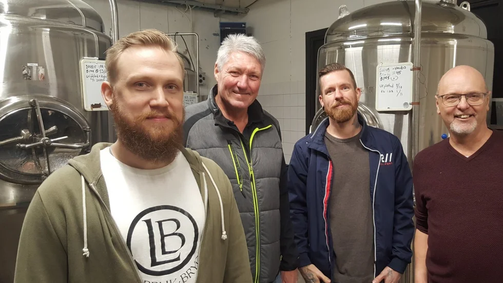Håkan Lindberg, Håkan Lindberg, Jimmy Frieberg, Tomas Eriksson och Christer Joelsson är fyra av huvudägarna. Den femte Gunnar Jansson är ej med på bilden.