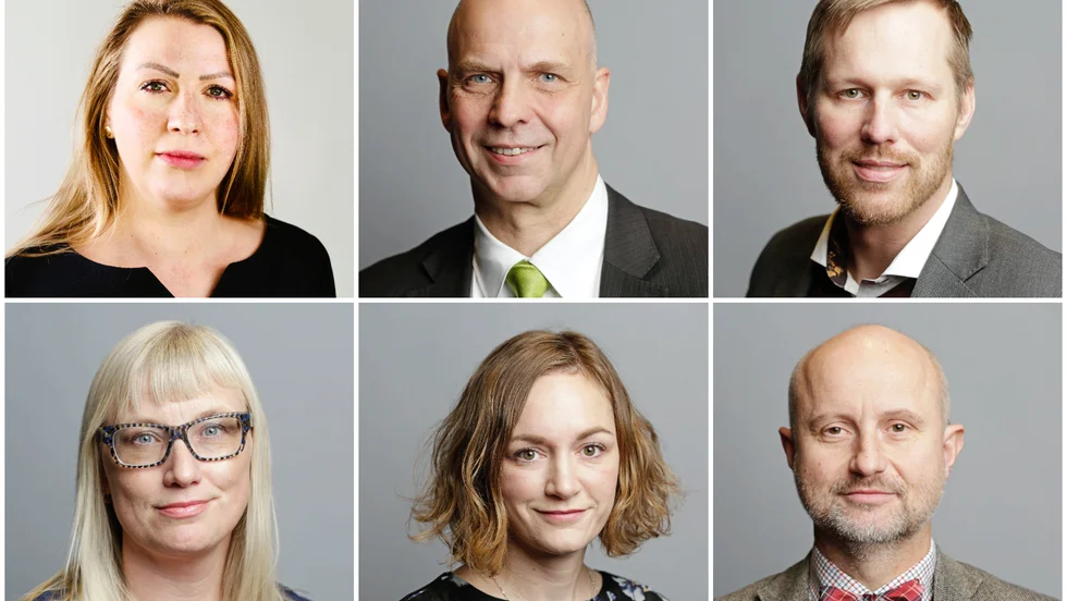 Emilie Orring, Johan Örjes, Björn-Owe Björk, Malin Sjöberg Högrell, Malena Ranch, Stefan Olsson.
