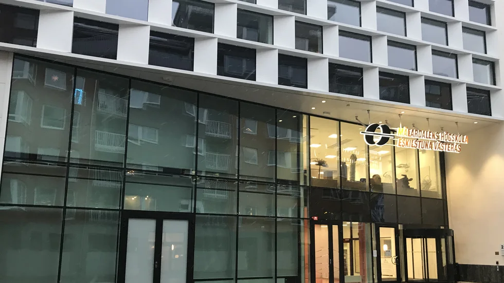 Mälardalens högskola i Eskilstuna.