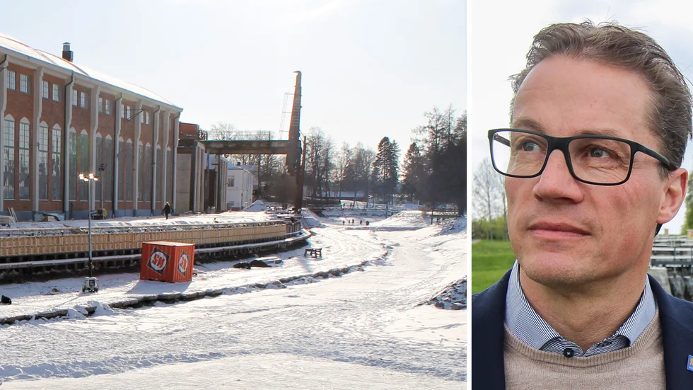 Roger Altsäter, vd för kanalbolaget, förklarar att dammklassningen nu innebär extra säkerhetskontroller i bland annat Motala.