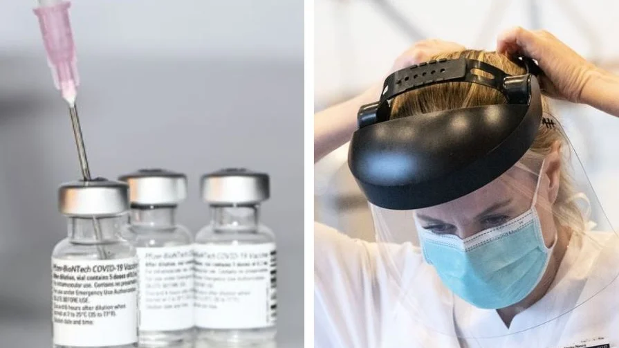På onsdagen vårdades 59 smittade personer på sjukhus i länet. 20 253 personer i Östergötland har fått den första dosen vaccin. 