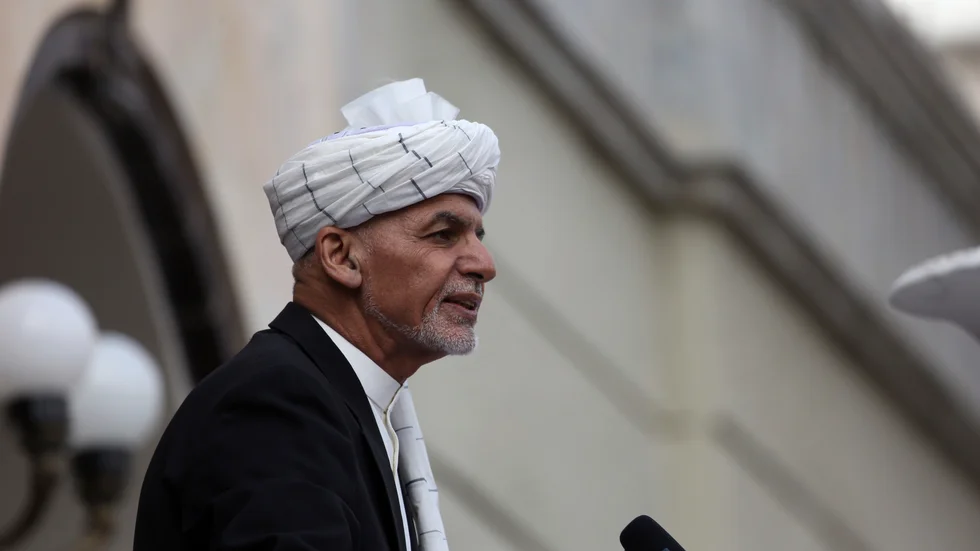 Beslutet om vapenvilan kommer kort efter ett uttalande av den afghanska presidenten Ashraf Ghani. Arkivbild.