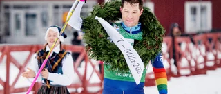 Klas Nilsson åker ultralopp vid polcirkeln