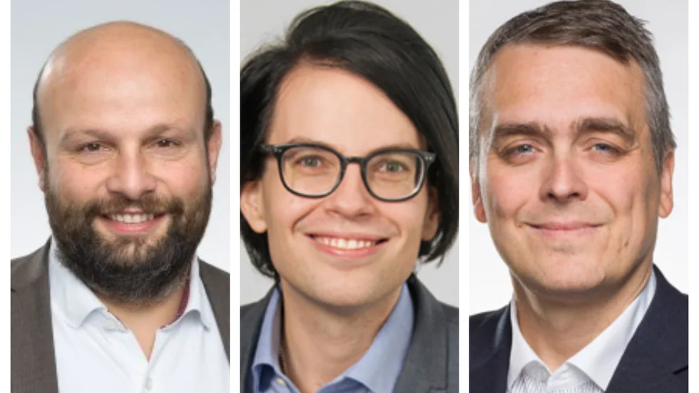 Mohamad Hassan (L), Klas-Herman Lundgren (S), och Charles Pylad (MP).