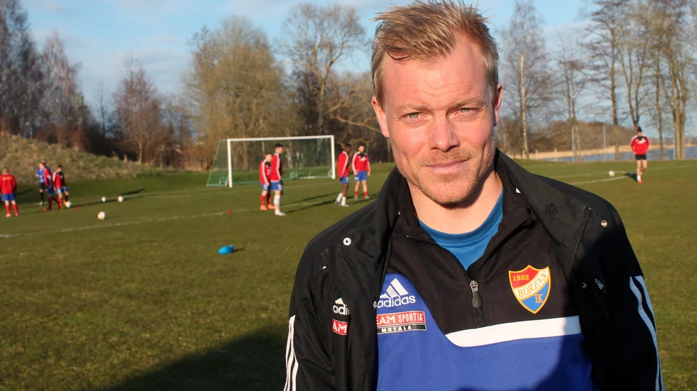 Borens tränare Martin Axén.
