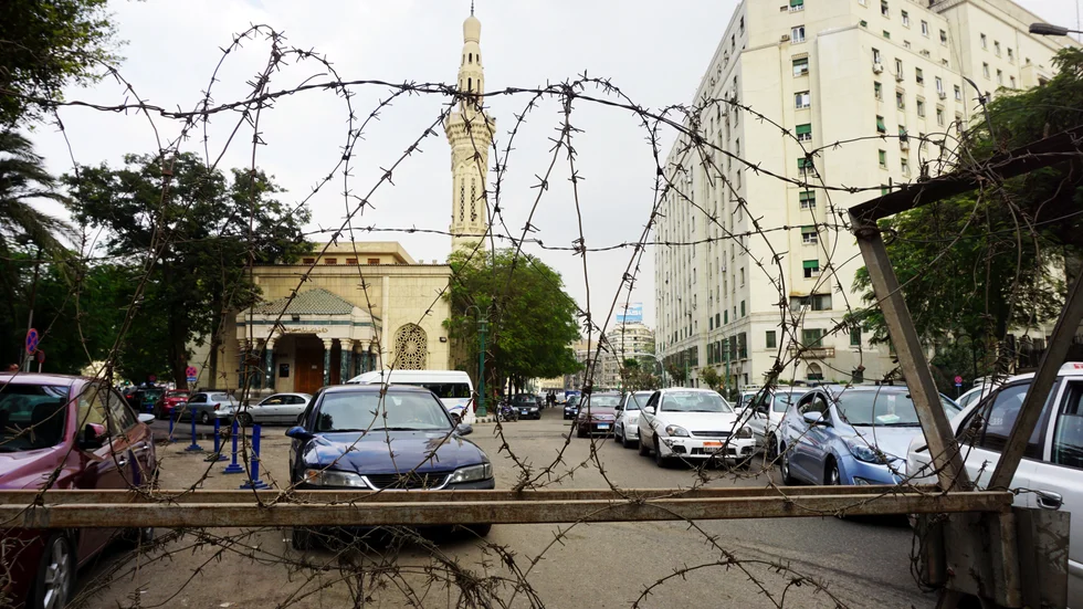 Egyptiska myndigheter granskar sociala medier, bland annat för att försöka förhindra illegala demonstrationer. Bilden är från Tahrirtorget i Kairo. Arkivbild.
