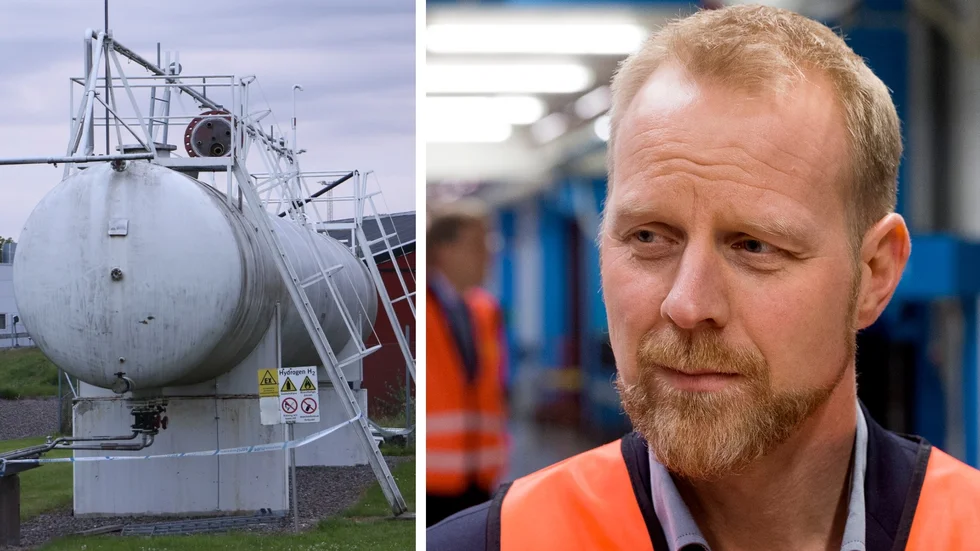 Joakim Fagerudd är platschef på Sandvik Coromant i Gimo.