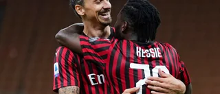 Zlatan bröt torkan – två mål på en halvlek