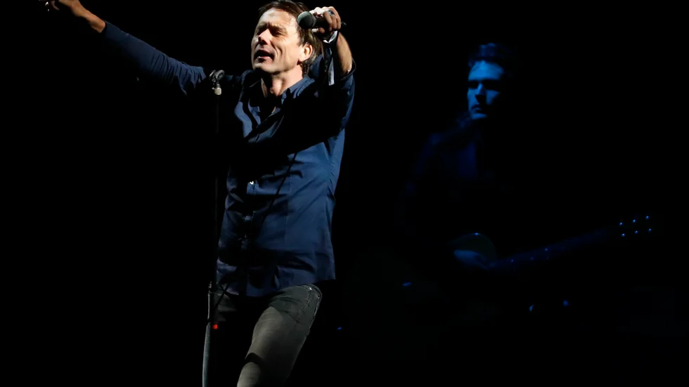 Brett Anderson och Suede gör ny musik. Arkivbild.