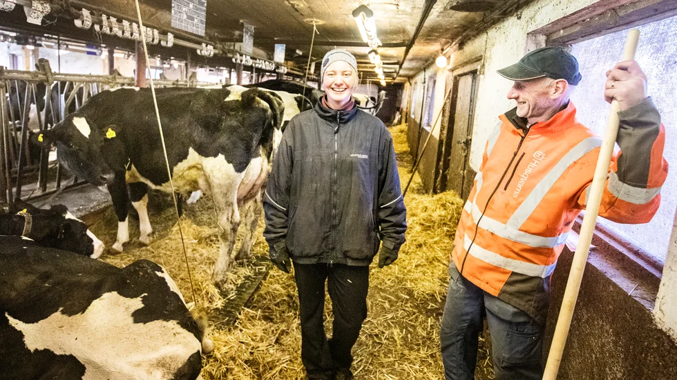 Annika Hansson Gardelius och Nils-Henrik Hansson lägger ner ett tufft jobb på sin mjölkgård, men det ger också resultat. 
