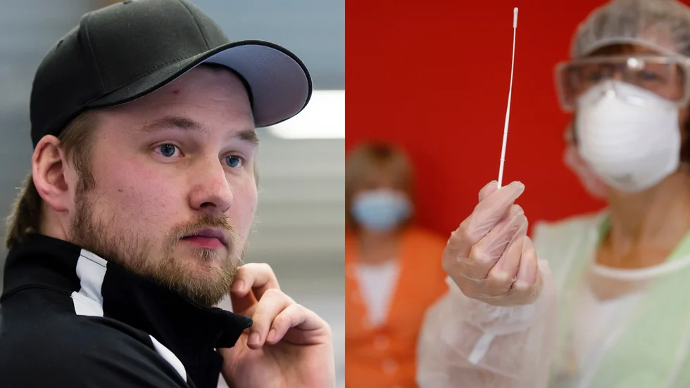 Johan Astbrant, tränare i Libk, berättar att laget inte kunnat testa sina spelare som uppvisat symtom för covid-19. Men till slutet av veckan ska snabbtester finnas på plats.