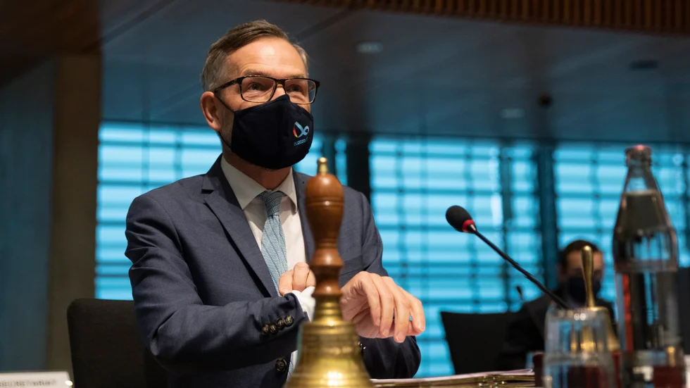 Politiske statssekreteraren Michael Roth är i praktiken Tysklands EU-minister, med en nyckelroll under höstens tyska ordförandeskap i EU:s ministerråd. Arkivbild.